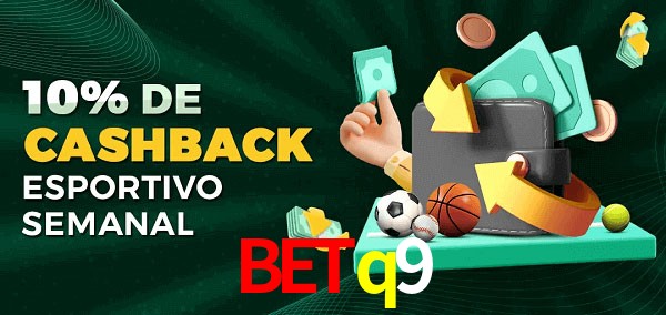 10% de bônus de cashback na betq9