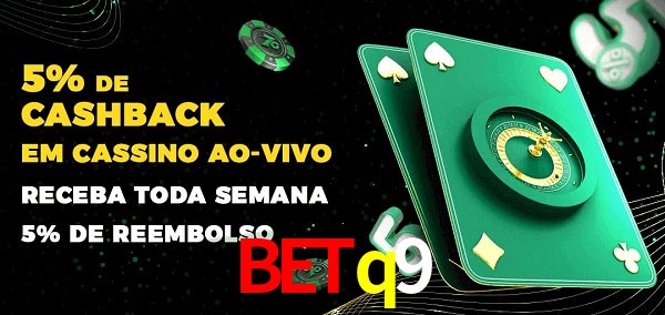 Promoções do cassino ao Vivo betq9